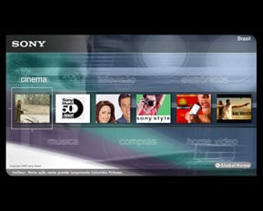 Sony - Web Design, Animação, Front-End